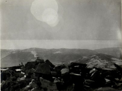 Panorama, Hochfläche von Asiago. Standpunkt Monte Spil. (4. Teilbild zu WK1 ALB083 24402a) (BildID 15633451)