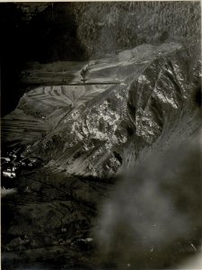 Panorama, Lago di Ledro und Tal bis Bezzecca. Standpunkt, Tomeabru. (8. Teilbild zu WK1 ALB082 24352) (BildID 15630573)