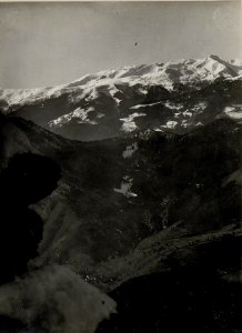 Panorama, Nozzolo, C.Palone, V. Ledro. Standpunkt, Tomeabru. (1. Teilbild = WK1 ALB082 24348a) (BildID 15630461)
