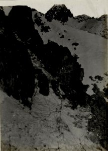 Panorama, Raum südlich Fleimstal-Alpe. Standpunkt, Val piana. (1. Teilbild = WK1 ALB082 24337a) (BildID 15629950)