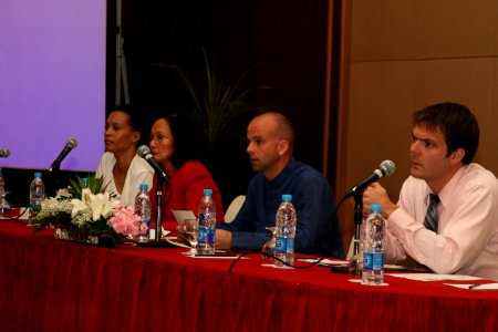 Panelists at the University Partnership Forum (6519940717)