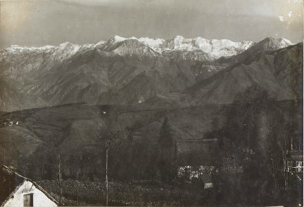 Panorama vom Kuk bis Rudeci Rob mit Kosmarice und Krn. (BildID 15597364)