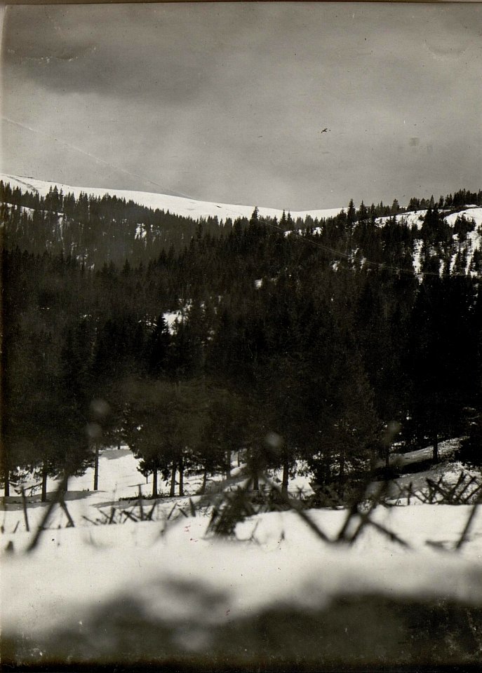 Panorama, Standpunkt bei Mga.2 Post ¤ 1444. (10. Teilbild zu WK1 ALB083 24373a) (BildID 15632043)