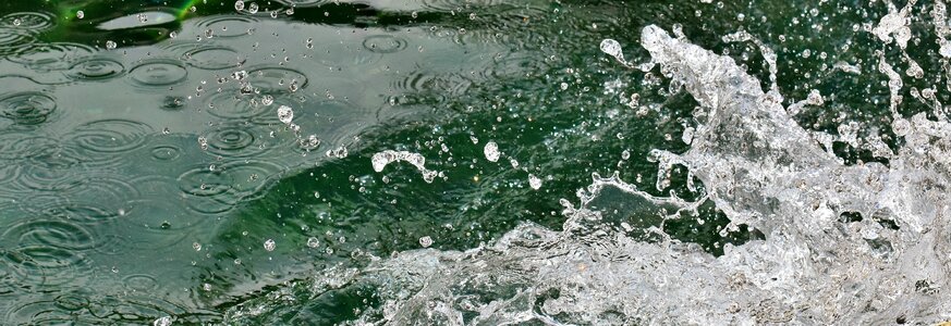 Drip spray drop of water