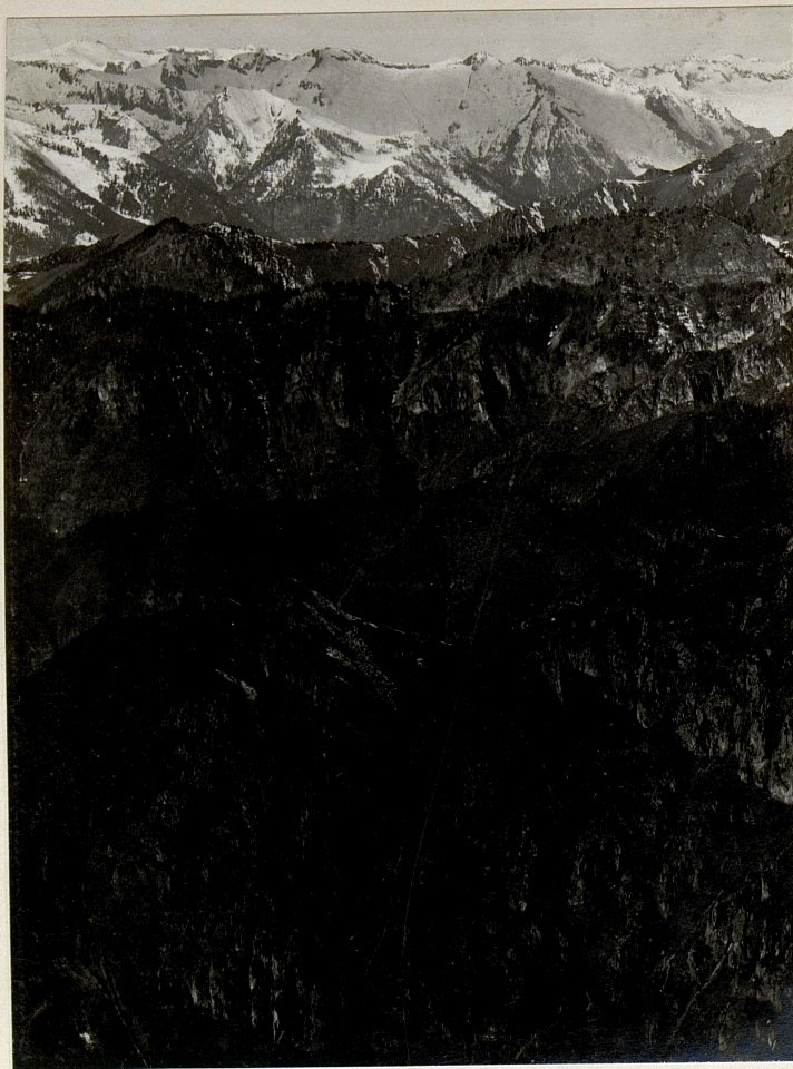 Panorama, Tomeabru, Casetta bis Kte.1229. Standpunkt, Cima d' Oro. (11. Teilbild zu WK1 ALB082 24349a) (BildID 15630174)
