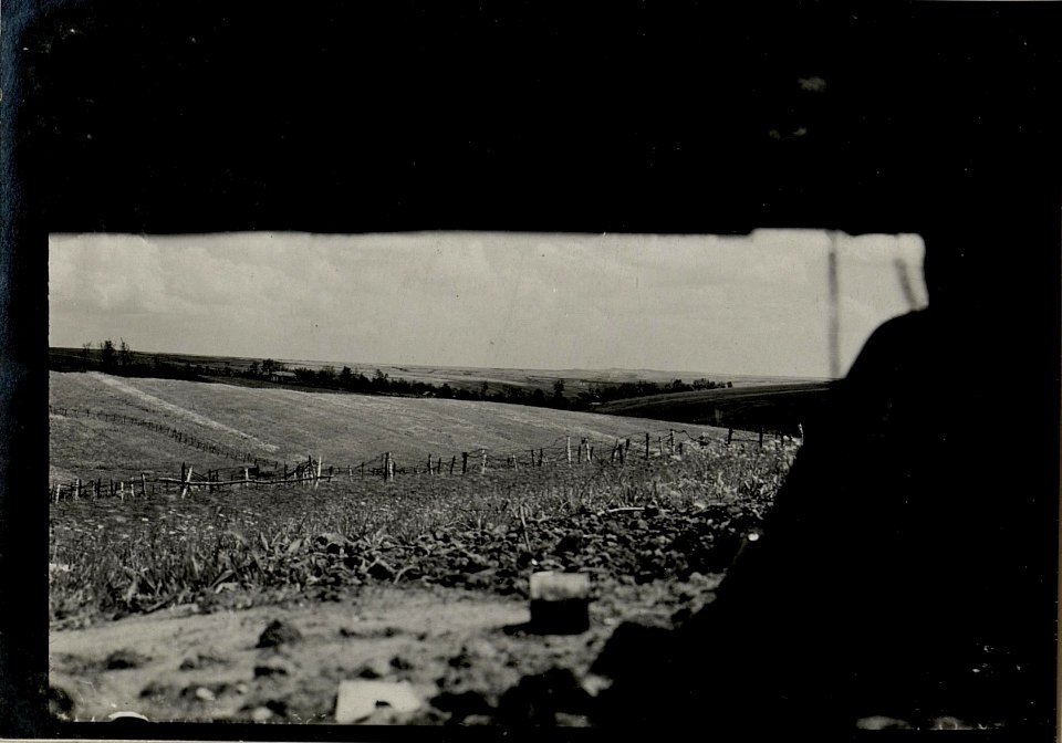 Panorama der Kote 369 Höhe Worobijowka, diese war am 4., 8. und 11. Juni. Schauplatz blutiger Kämpfe zwischen den Truppen der 32. Division und der 76.Honvedbrigade und dem russischen 6. Korps, bestehe (BildID 15542205)