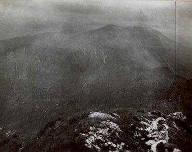 Panorama,, Das Grappa-Massiv. (2 Teilbild zu WK1 ALB087 25567a) (BildID 15649179)