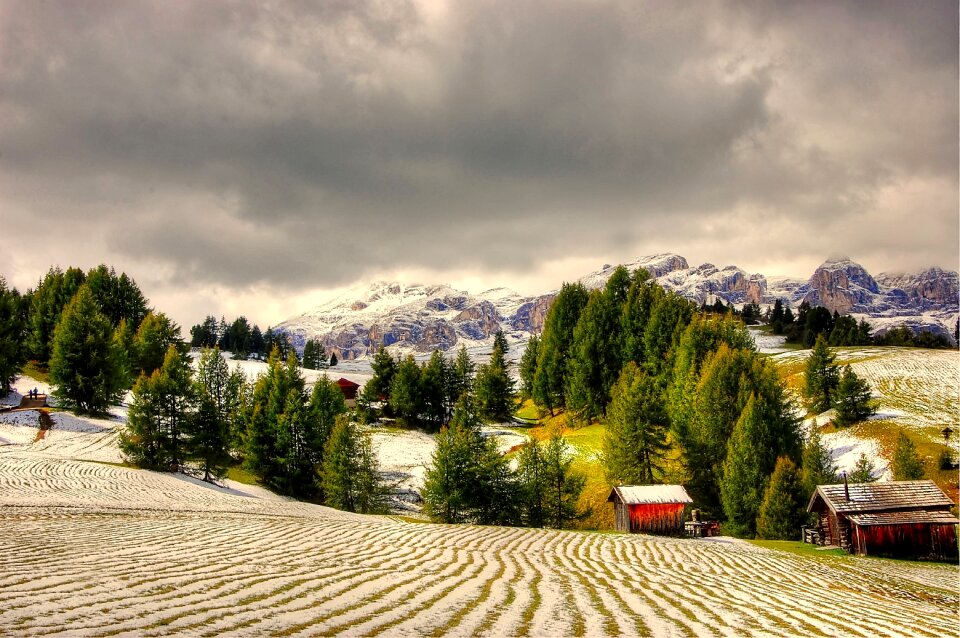 South tyrol alpine view