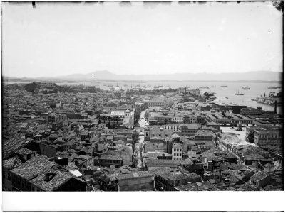 Panorama do centro do Rio de Janeiro a partir do Morro do Castelo - 3