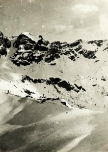 Panoramaaufnahme Standpunkt Varos, Contrinstellung, eigene Cadinspitzen Col Ombert. (2-tes Teilbild zu WK1 ALB14 04006) (BildID 15419338)