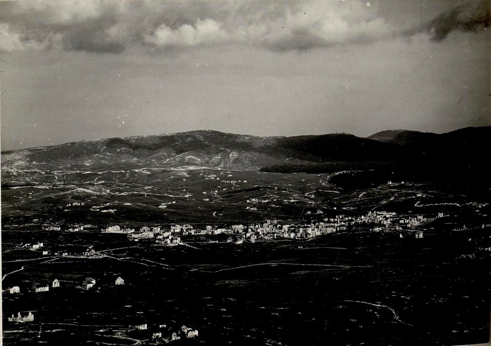 Panorama, Standpunkt Monte Rasta. (2. Teilbild zu WK1 ALB084 24420a) (BildID 15634842)