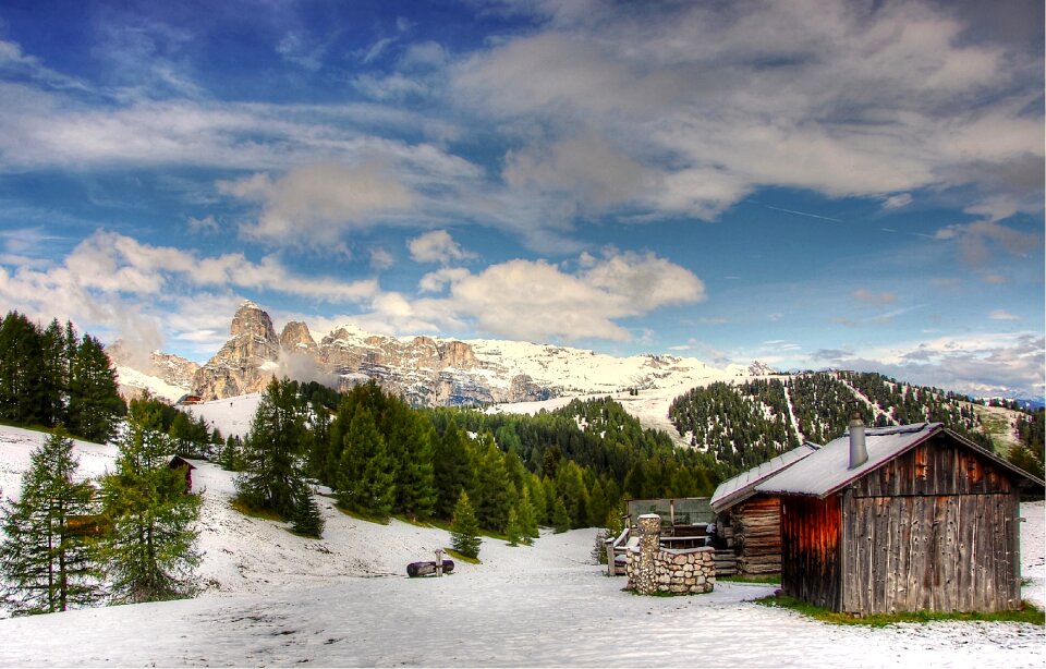 South tyrol alpine view