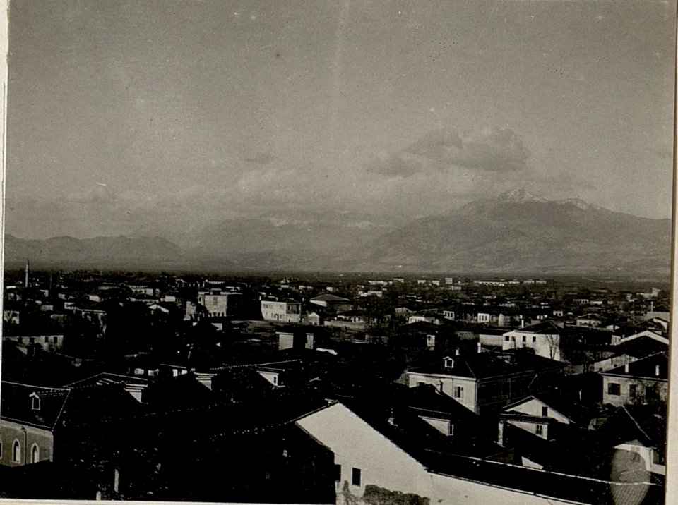Panorama von Skutari. Aufgenommen in Skutari am 14. März 1916. (BildID 15533158)