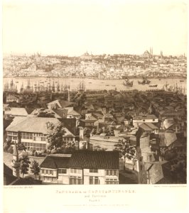 Panorama of Constantinople, and environs ... Plate 2