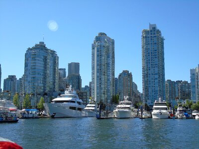View vancouver canada photo