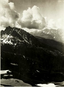 Panorama, Standpunkt, Filmoorhöhe, Wildkarleck, feindliche Stellungen.(3.Teilbild zu WK1 ALB15 04097a) (BildID 15420934)