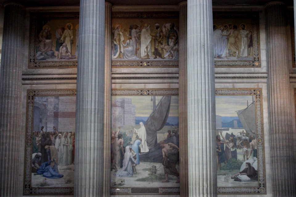Panteón historia de Santa Genoveva. 01