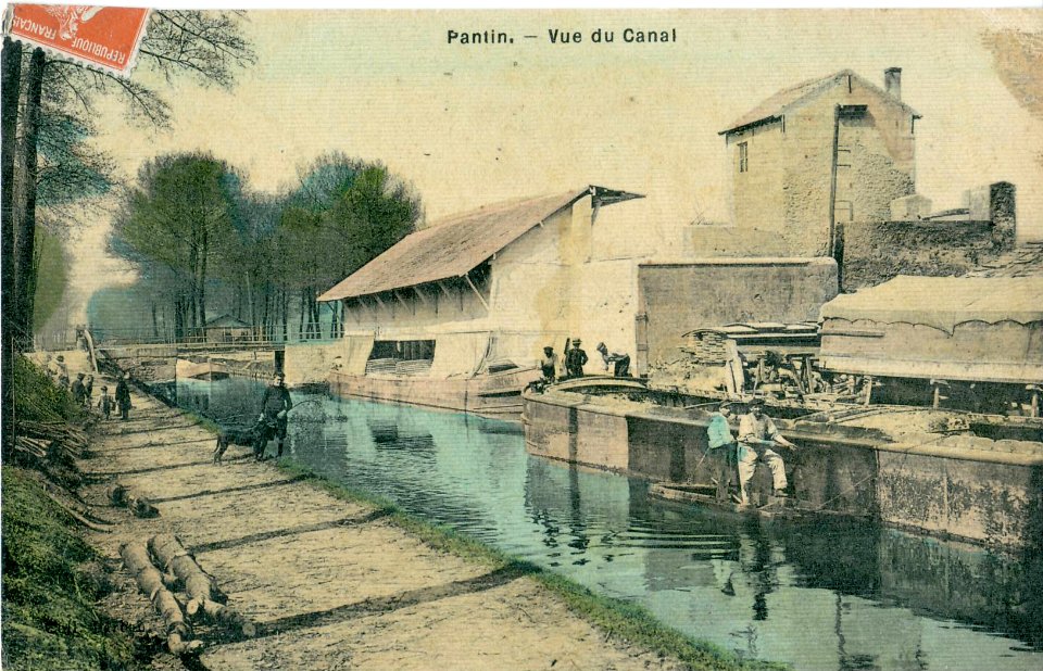 PANTIN - Vue du Canal