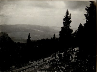 Panorama, Monte Baldo-Barco. Standpunkt Monte Cimon. (3. Teilbild zu WK1 ALB084 24429a) (BildID 15635003)