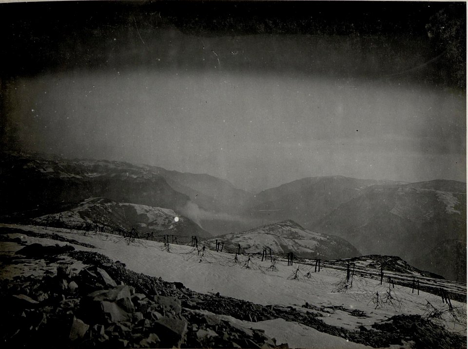 Panorama, Monte Grappa. Standpunkt Spiel. (2. Teilbild zu WK1 ALB083 24414a) (BildID 15633720)