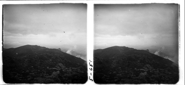 Panoràmica venint del castell de Cabrera