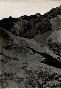 Panorama, Raum südlich Fleimstal-Alpe. Standpunkt, Val piana. (6. Teilbild zu WK1 ALB082 24337a) (BildID 15629985)