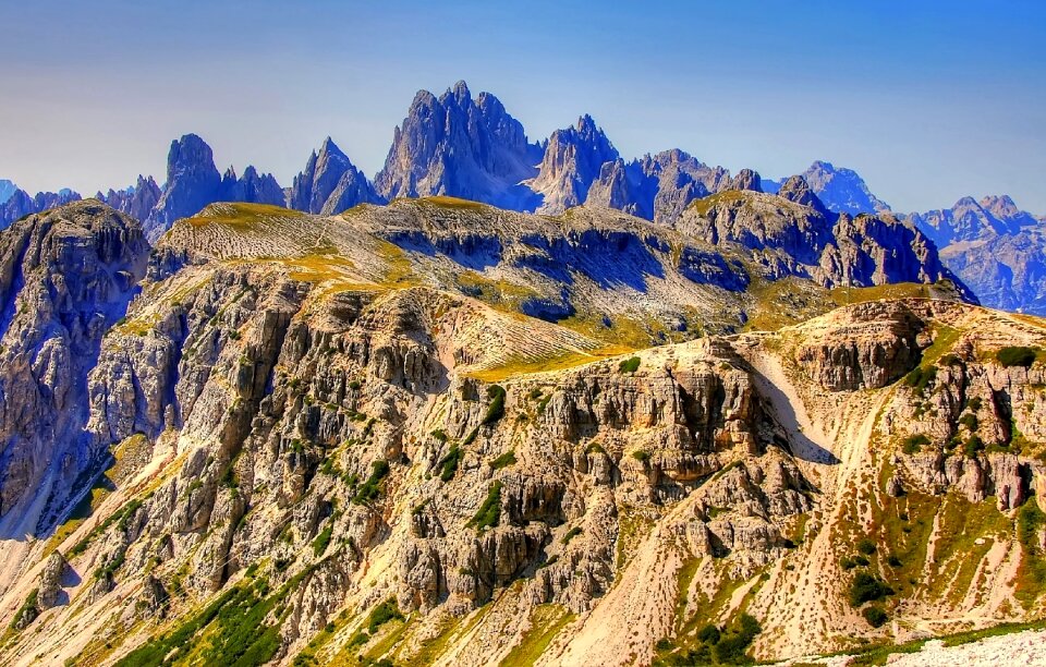 Italy mountains hiking
