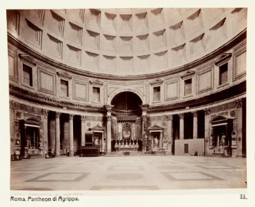 Pantheon, interiör - Hallwylska museet - 107543