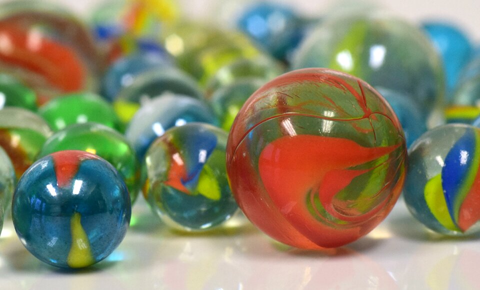 Children toys colorful round