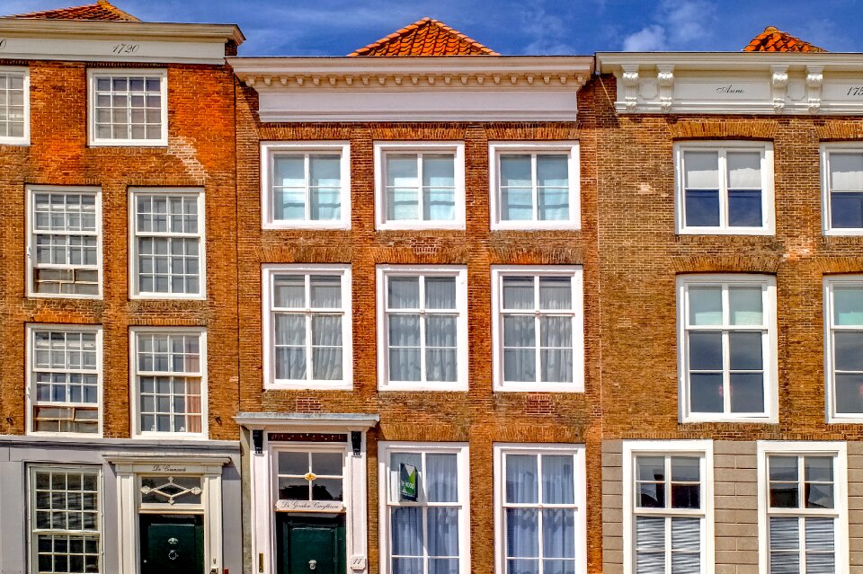 Brick facade middelburg