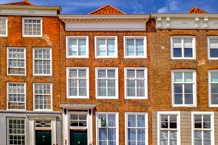 Brick facade middelburg photo