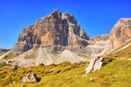 Italy mountains hiking