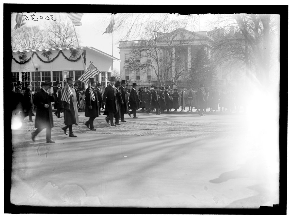PARADES. WELCOME HOME PARADE FOR PRESIDENT WILSON LCCN2016869736