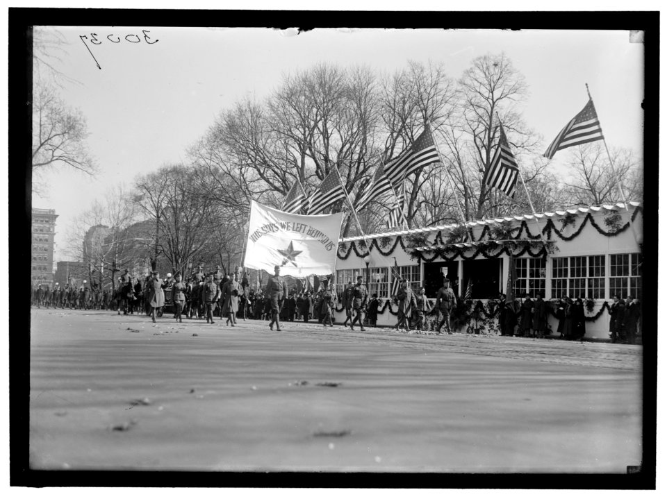 PARADES. WELCOME HOME PARADE FOR PRESIDENT WILSON LCCN2016869738
