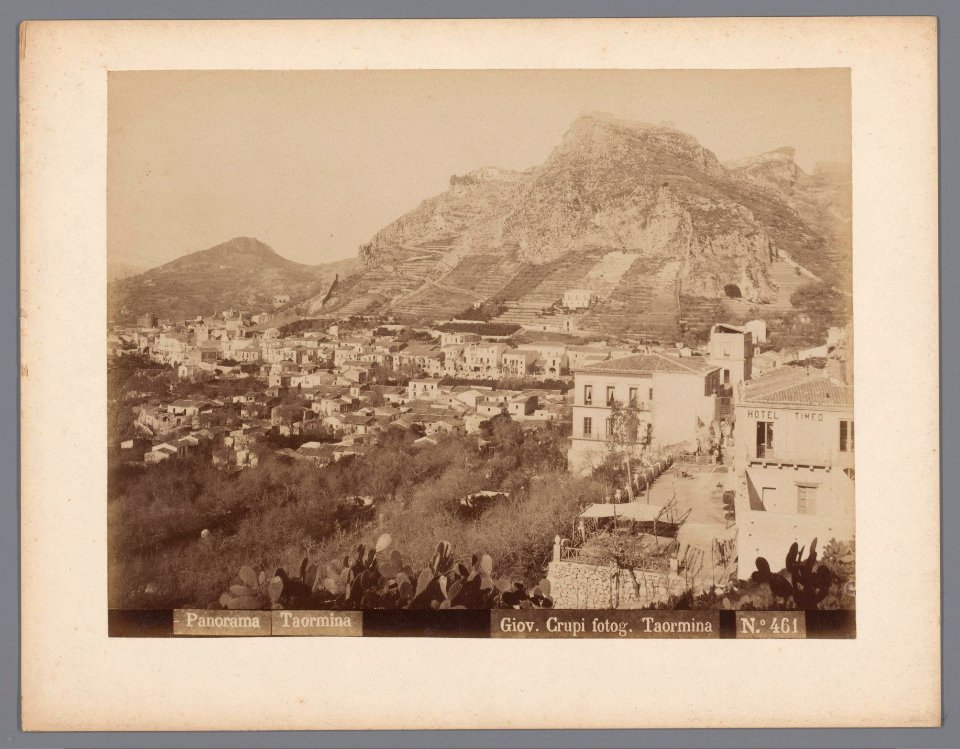 Panorama-Taormina, RP-F-F02103