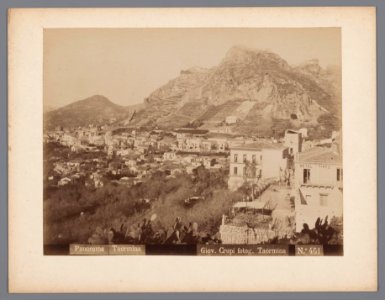 Panorama-Taormina, RP-F-F02103