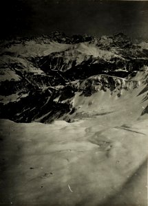 Panoramaaufnahme Standpunkt Mezzodikreuz, Col di Lana-Gebiet. (4. Teilbild zu WK1 ALB14 03935a) (BildID 15418721)