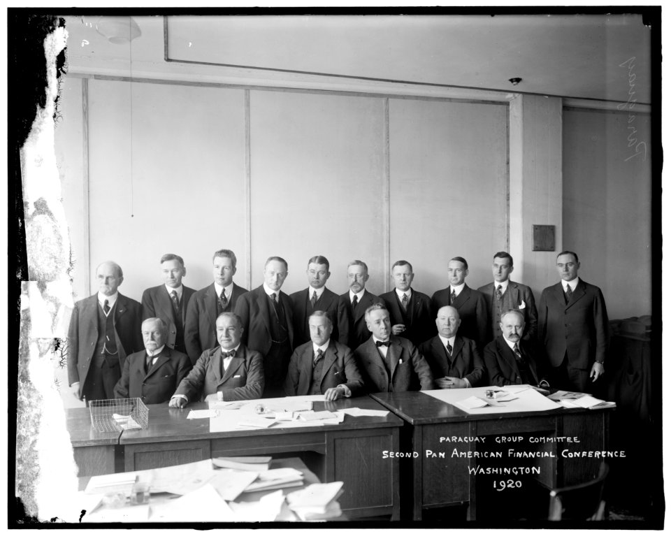 Paraguay Conference Committee- Second Pan American Financial Conference. Washington, 1920 LCCN2016870867