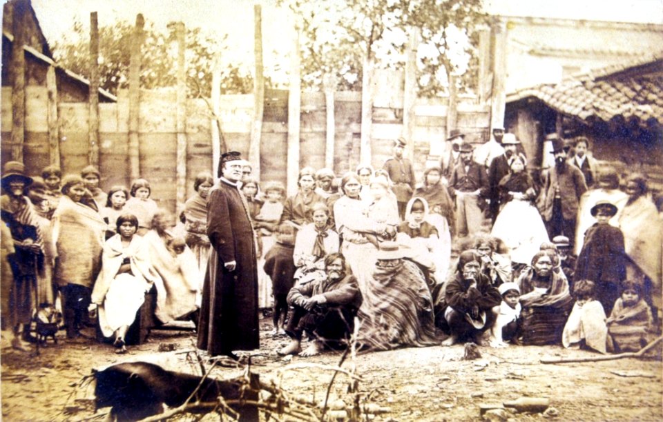 Paraguayan refugees from the town of San Pedro