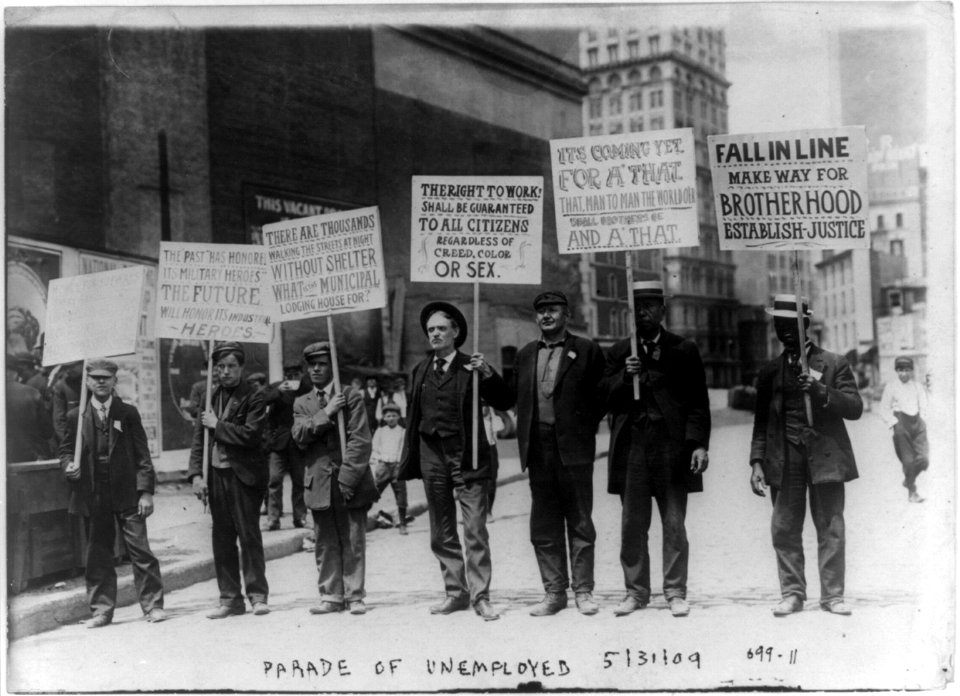 Parade of unemployed LCCN98502688
