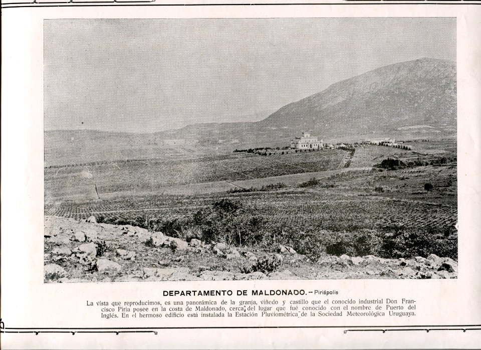 Panorámica del Castillo de Piria - Piriápolis - Maldonado