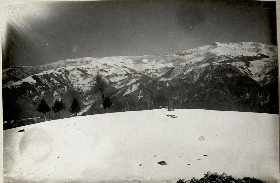Panorama, Standpunkt Cote Col Tonder. (3. Teilbild zu WK1 ALB083 24407a) (BildID 15633571)
