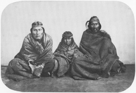 Panunzi, Benito - Araukanische Häuptlingsfamilie aus Patagonien (Zeno Fotografie)
