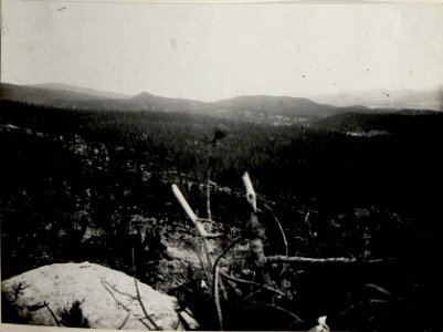 Panorama, Standpunkt Monte Rocollo. (3. Teilbild zu WK1 ALB083 24390a) (BildID 15633044)
