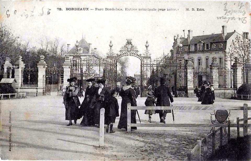 Parc Bordelais - Entrée principale vue de l'intérieur 2