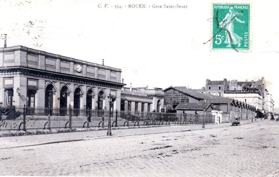 Paris a la mer gare Saint Sever