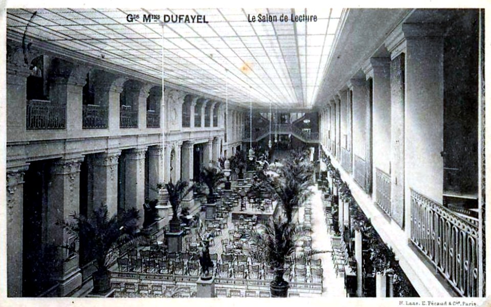Paris grandsmagasinsdufayel salondelecture