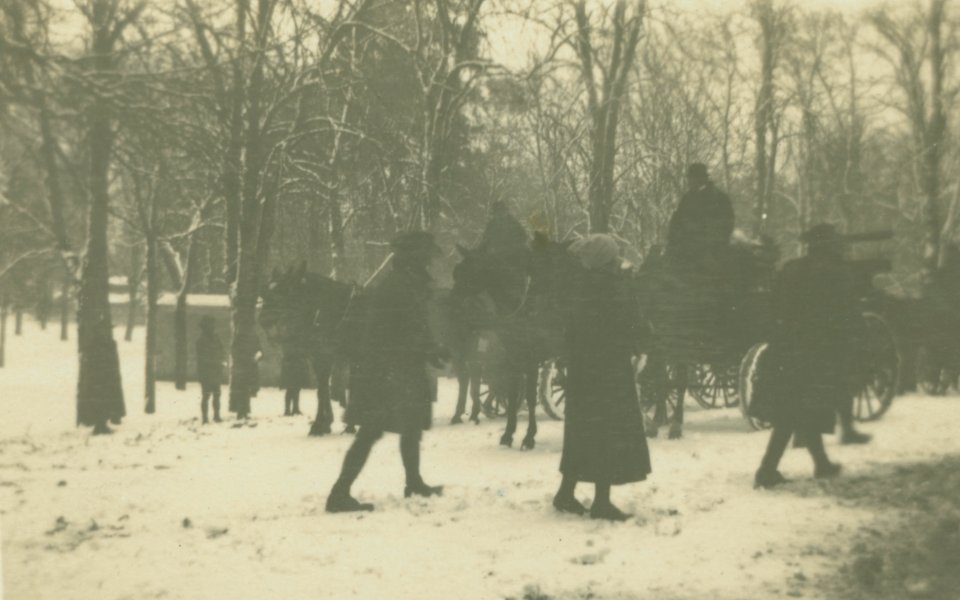 Paris leave Jan 1919, The park at Fontainebleau 2