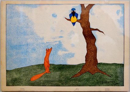 Paris orsay chauveau corbeau et renard