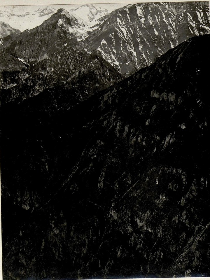 Panorama, Tomeabru, Casetta bis Kte.1229. Standpunkt, Cima d' Oro. (12. Teilbild zu WK1 ALB082 24349a) (BildID 15630181)